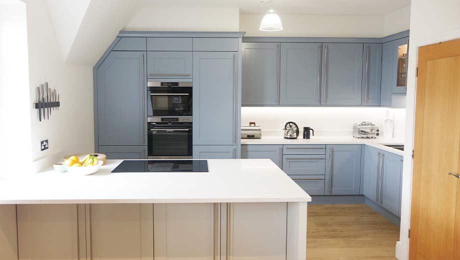 Cool kitchen colour combination