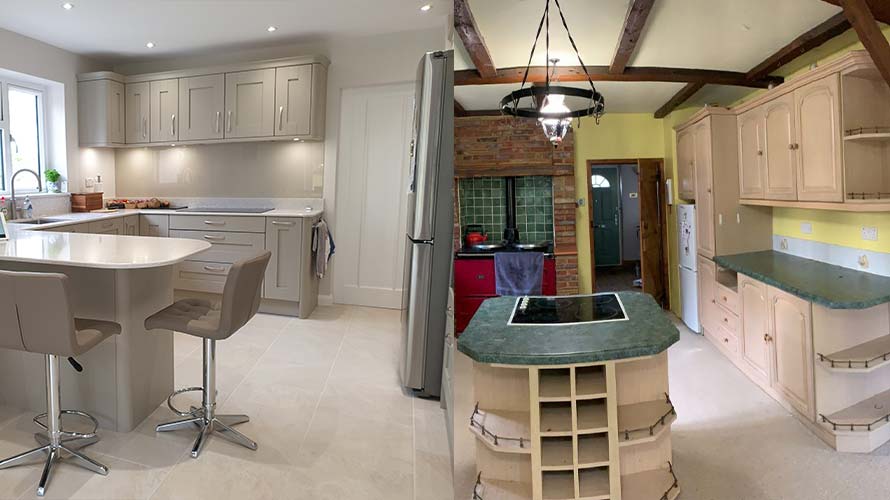 Amazing kitchen makeover in Surrey