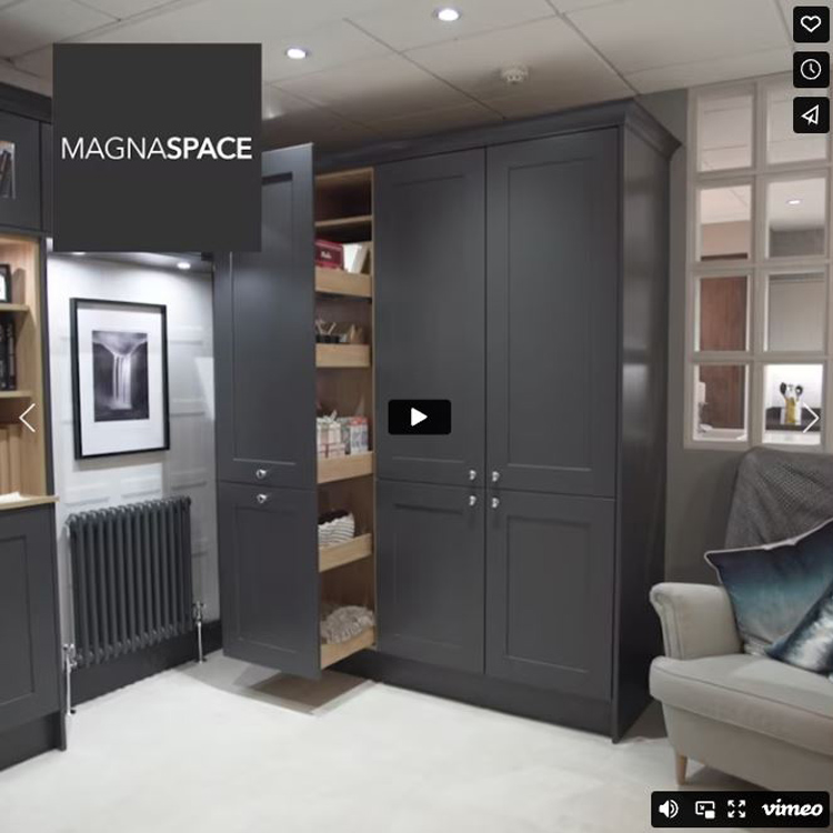 MagnaSpace kitchen pantry demonstration video
