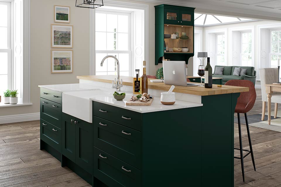 Are green kitchens popular?
