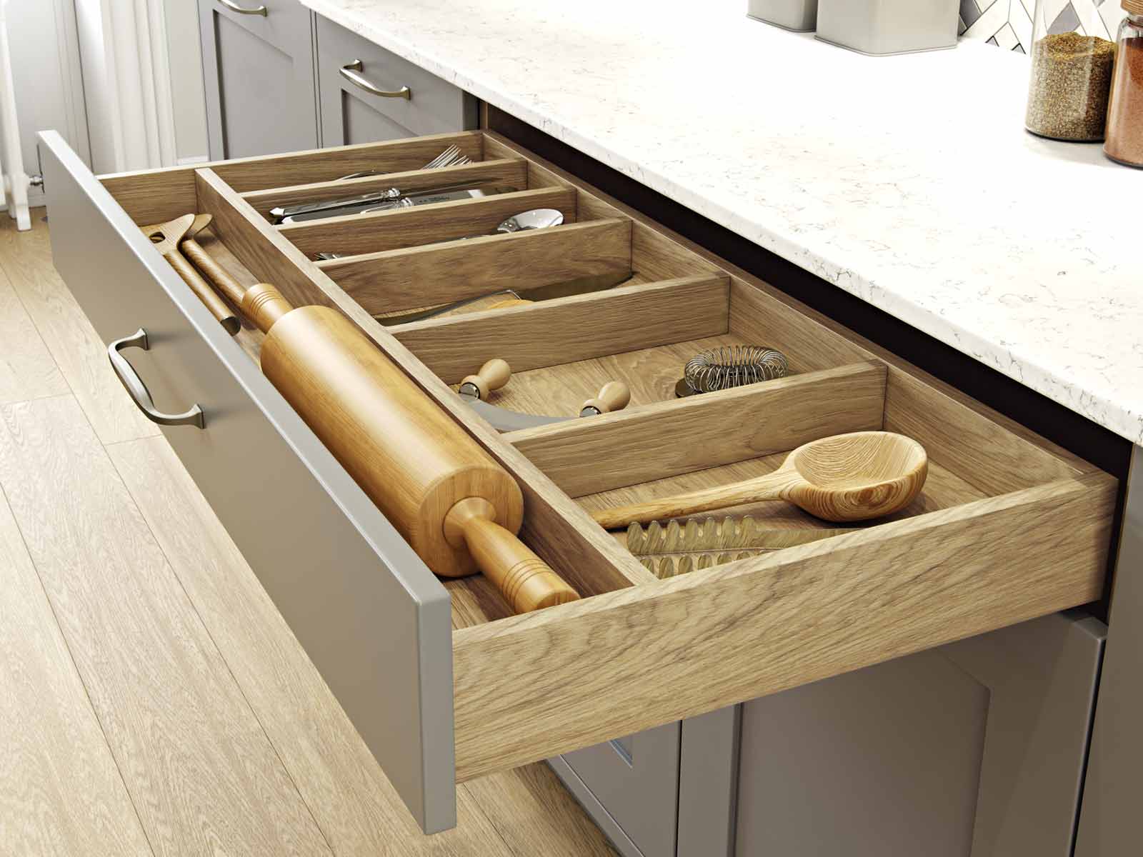 Country rustic farmhouse kitchen wooden kitchen drawers